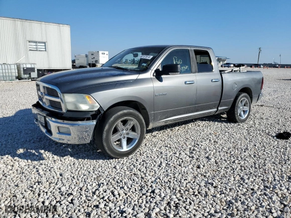 2010 Dodge Ram 1500 SLT with VIN 1D7RB1GP2AS139049, listed as a Copart auction lot 80157674 with 162,284 mi miles and Salvage Title. Bid and sale history available at carsss.com. Image 1.