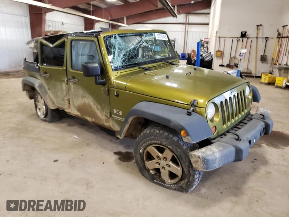 2008 Jeep Wrangler Unlimited X with VIN 1J4GA391X8L582895, listed as a Copart auction lot 53780455 with 253,251 mi miles and Clean Title. Bid and sale history available at carsss.com. Image 4.