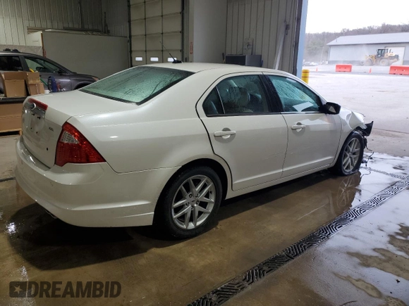 2012 Ford Fusion SEL with VIN 3FAHP0JA9CR167134, listed as a Copart auction lot 50869835 with 128,956 mi miles and Salvage Title. Bid and sale history available at DreamBid. Image 3.