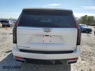 2021 Cadillac Escalade Premium Luxury Platinum with VIN 1GYS4DKL7MR315742, listed as a Copart auction lot 88448255 with 38,768 mi miles and Salvage Title. Bid and sale history available at carsss.com. Image 6.