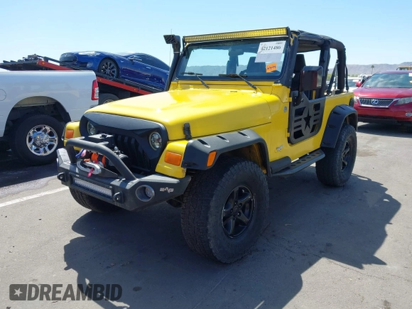2006 Jeep Wrangler X with VIN 1J4FA39S36P718598, listed as a IAAI auction lot 42121480 with 53,881 mi miles and . Bid and sale history available at DreamBid. Image 2.