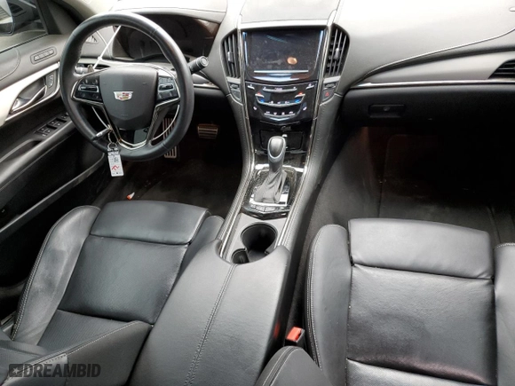 2015 Cadillac ATS Premium with VIN 1G6AE5S35F0112430, listed as a Copart auction lot 68269464 with 116,019 mi miles and Salvage Title. Bid and sale history available at carsss.com. Image 8.