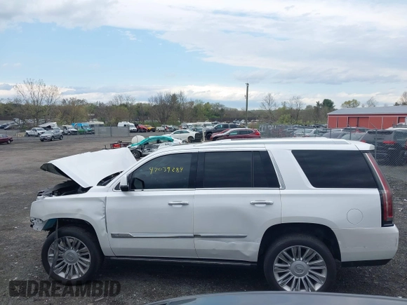 2016 Cadillac Escalade Platinum z VIN 1GYS4DKJ2GR316025, wystawiony jako IAAI lot #42039284 z przebiegiem Nie podano mil oraz . Historia ofert i sprzedaży dostępna na DreamBid. Obrazek 13.