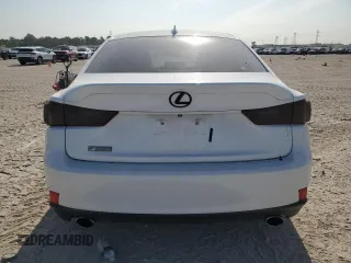 2015 Lexus IS 350 with VIN JTHCE1D21F5009056, listed as a Copart auction lot 53268615 with 81,635 mi miles and Salvage Title. Bid and sale history available at carsss.com. Image 6.