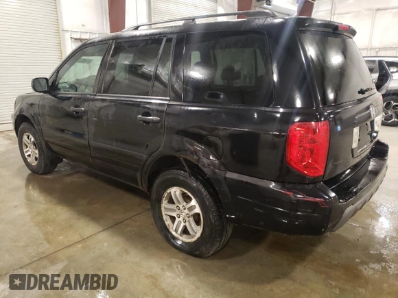 2003 Honda Pilot EX with VIN 2HKYF18643H620907, listed as a Copart auction lot 55442335 with 151,640 mi miles and Clean Title. Bid and sale history available at DreamBid. Image 2.