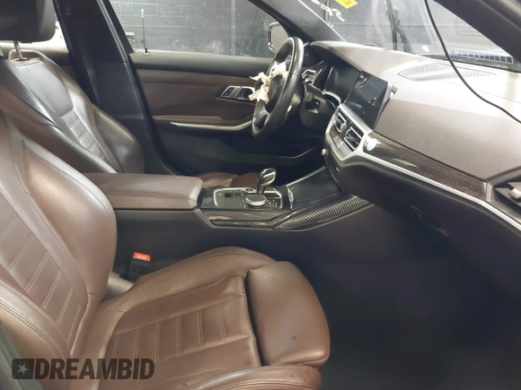 2020 BMW 3 Series 330i xDrive with VIN 3MW5R7J07L8B16306, listed as a IAAI auction lot 41608397 with 28,337 mi miles and . Bid and sale history available at DreamBid. Image 5.