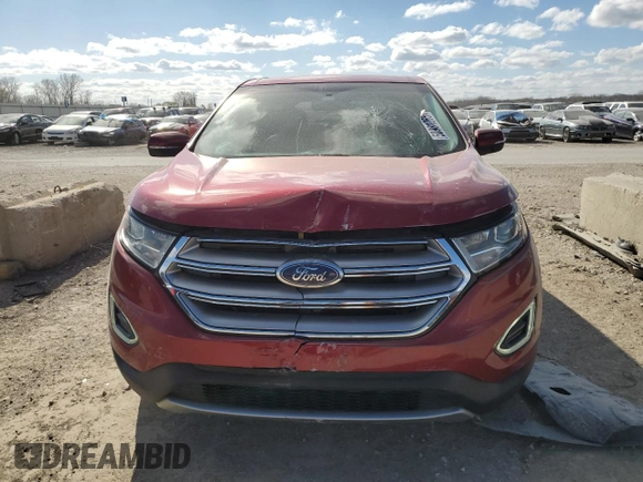 2015 Ford Edge SEL with VIN 2FMTK4J9XFBB96379, listed as a Copart auction lot 50981265 with 133,880 mi miles and Clean Title. Bid and sale history available at carsss.com. Image 5.