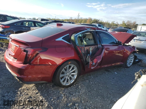 2021 Cadillac CT5 Luxury z VIN 1G6DW5RK9M0145161, wystawiony jako Copart lot #83038754 z przebiegiem 55 205 mil mil oraz Szkoda całkowita • Salvage title. Historia ofert i sprzedaży dostępna na DreamBid. Obrazek 3.