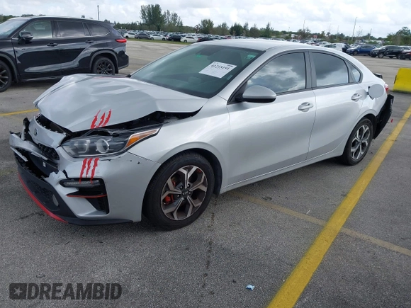 2021 Kia Forte LXS with VIN 3KPF24AD6ME294384, listed as a IAAI auction lot 41215191 with 146,115 mi miles. Bid and sale history available at carsss.com. Image 18.