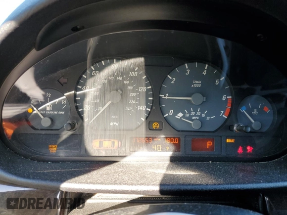 2001 BMW 3 Series 325Ci with VIN WBABS33421JY55178, listed as a Copart auction lot 84143274 with 172,653 mi miles and Salvage Title. Bid and sale history available at carsss.com. Image 9.