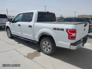 2018 Ford F-150 XL with VIN 1FTEW1EG0JKF15604, listed as a IAAI auction lot 41937885 with 141,864 mi miles. Bid and sale history available at carsss.com. Image 3.