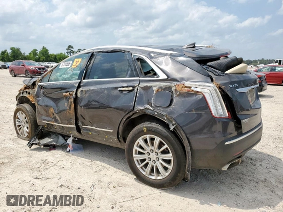 2018 Cadillac XT5 FWD with VIN 1GYKNARS6JZ147628, listed as a Copart auction lot 57516595 with 113,092 mi miles and Non repairable. Bid and sale history available at DreamBid. Image 2.