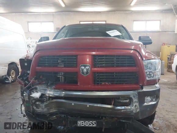 2010 Dodge Ram 2500 SLT with VIN 3D7TT2CT5AG126072, listed as a IAAI auction lot 41620574 with 108,709 mi miles. Bid and sale history available at carsss.com. Image 12.