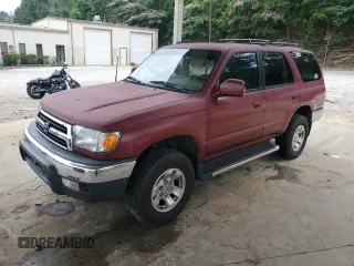 2000 Toyota 4Runner SR5 with VIN JT3GN86R1Y0143513, listed as a Copart auction lot 59892245 with 224,669 mi miles and Salvage title. Bid and sale history available at DreamBid. Image 1.
