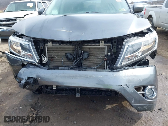2015 Nissan Pathfinder SL with VIN 5N1AR2MM3FC654531, listed as a IAAI auction lot 41715163 with 160,808 mi miles and . Bid and sale history available at DreamBid. Image 6.