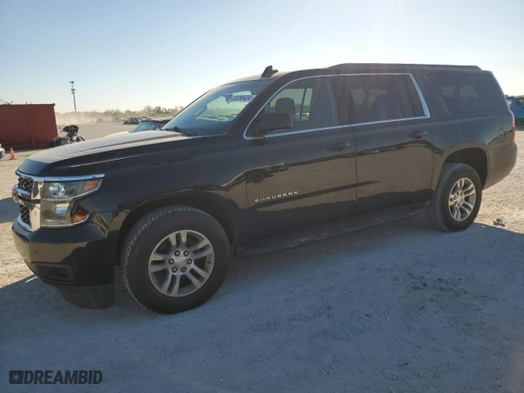 2018 Chevrolet Suburban LS with VIN 1GNSCGKC3JR320854, listed as a Copart auction lot 83358434 with NaN miles and Clean Title. Bid and sale history available at carsss.com. Image 1.