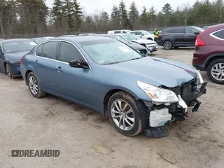2009 Infiniti G37 Sedan x with VIN JNKCV61F39M356953, listed as a IAAI auction lot 41118179 with 81,138 mi miles. Bid and sale history available at carsss.com. Image 1.