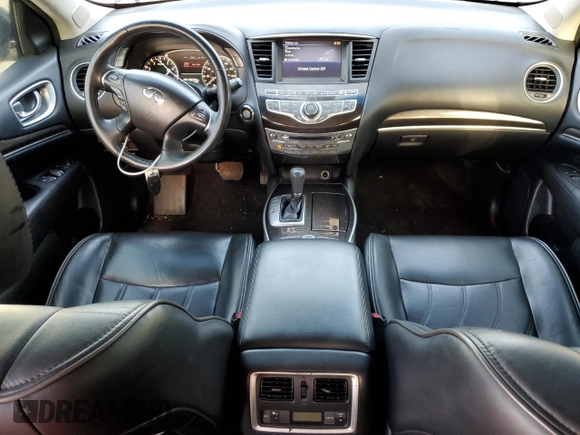 2015 Infiniti QX60 with VIN 5N1AL0MM3FC559487, listed as a Copart auction lot 56482765 with 140,735 mi miles and Salvage title. Bid and sale history available at DreamBid. Image 8.