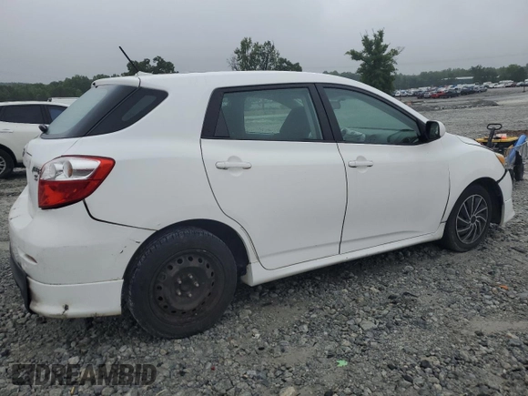 2009 Toyota Matrix S with VIN 2T1KE40E59C002925, listed as a Copart auction lot 58167165 with 198,246 mi miles and Salvage title. Bid and sale history available at DreamBid. Image 3.