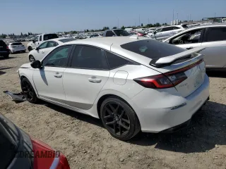 2023 Honda Civic Sport with VIN 19XFL2H83PE004438, listed as a Copart auction lot 54172415 with 15,938 mi miles and Salvage Title. Bid and sale history available at DreamBid. Image 2.