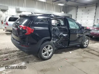 2018 GMC Terrain SLE with VIN 3GKALMEV1JL335459, listed as a Copart auction lot 48197885 with Not Provided miles and Clean Title. Bid and sale history available at carsss.com. Image 3.