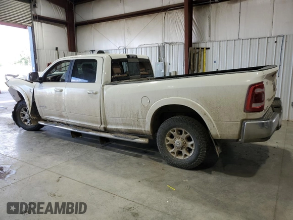 2020 Ram 3500 Laramie with VIN 3C63R3JL3LG102994, listed as a Copart auction lot 57411184 with 0 mi miles and Salvage Title. Bid and sale history available at carsss.com. Image 2.