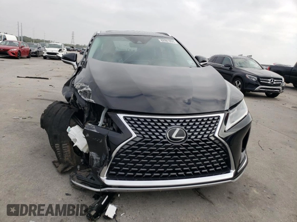 2020 Lexus RX with VIN 2T2AZMAAXLC151541, listed as a Copart auction lot 82601054 with 54,629 mi miles and Salvage Title. Bid and sale history available at carsss.com. Image 5.