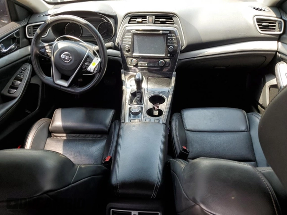 2017 Nissan Maxima Platinum with VIN 1N4AA6AP0HC442843, listed as a Copart auction lot 63185875 with 108,947 mi miles and Salvage title. Bid and sale history available at DreamBid. Image 8.