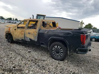 2021 GMC Sierra 2500HD AT4 with VIN 1GT49PEY3MF130131, listed as a Copart auction lot 60839854 with 0 mi miles and Non Repairable. Bid and sale history available at carsss.com. Image 2.