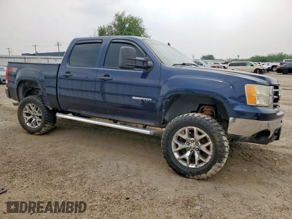 2012 GMC Sierra 1500 SLE with VIN 3GTP2VE70CG194346, listed as a Copart auction lot 57759445 with 239,736 mi miles and Salvage title. Bid and sale history available at DreamBid. Image 4.