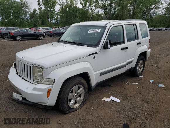 2011 Jeep Liberty Sport with VIN 1J4PN2GK0BW588379, listed as a Copart auction lot 57765655 with 137,248 mi miles and Salvage title. Bid and sale history available at DreamBid. Image 1.