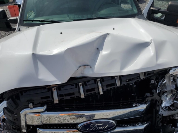 2016 Ford Super Duty F-250 SRW Lariat with VIN 1FT7W2B6XGED26993, listed as a Copart auction lot 48160465 with 99,856 mi miles and Salvage Title. Bid and sale history available at carsss.com. Image 12.