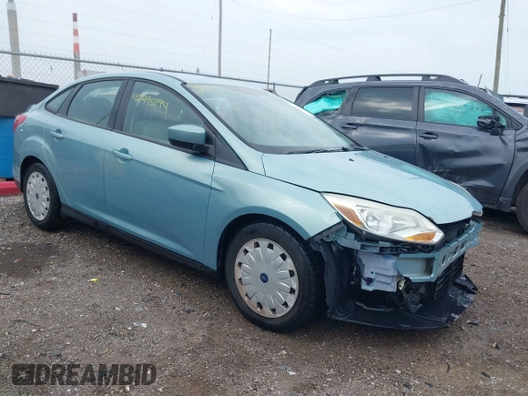 2012 Ford Focus SE with VIN 1FAHP3F29CL464650, listed as a IAAI auction lot 42495994 with 142,336 mi miles and . Bid and sale history available at DreamBid. Image 1.