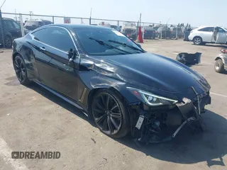 2020 Infiniti Q60 Luxe with VIN JN1EV7EK5LM340657, listed as a IAAI auction lot 42420359 with 32,554 mi miles and . Bid and sale history available at DreamBid. Image 6.