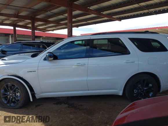 2024 Dodge Durango R/T Plus with VIN 1C4SDJCT0RC208870, listed as a IAAI auction lot 42078779 with 10,541 mi miles and . Bid and sale history available at DreamBid. Image 14.