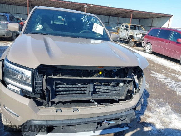 2024 Nissan Frontier Pro-4X with VIN 1N6ED1EK0RN645979, listed as a IAAI auction lot 41613465 with 19,241 mi miles and . Bid and sale history available at DreamBid. Image 12.