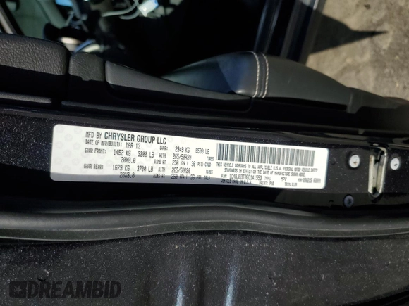 2014 Jeep Grand Cherokee Limited with VIN 1C4RJEBT0EC141553, listed as a Copart auction lot 50835405 with 61,585 mi miles and Salvage Title. Bid and sale history available at DreamBid. Image 14.