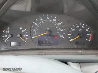2002 Mercedes-Benz CLK-Class with VIN WDBLK65G42T128662, listed as a Copart auction lot 42185155 with 93,905 mi miles and Salvage Title. Bid and sale history available at carsss.com. Image 9.