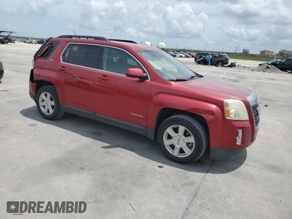2013 GMC Terrain SLT with VIN 2GKALUEK1D6185464, listed as a Copart auction lot 55554595 with 125,419 mi miles and Salvage title. Bid and sale history available at DreamBid. Image 4.