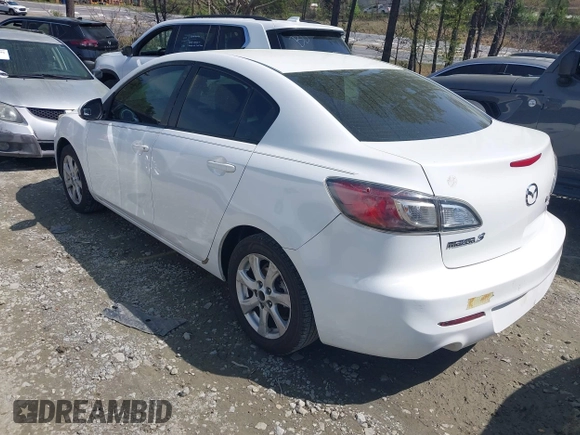 2013 Mazda 3 i SV with VIN JM1BL1TF9D1723965, listed as a IAAI auction lot 41934742 with 201,712 mi miles. Bid and sale history available at carsss.com. Image 3.