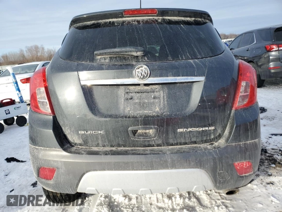 2016 Buick Encore Leather with VIN KL4CJCSB3GB753217, listed as a Copart auction lot 42583085 with 33,394 mi miles and Clean Title. Bid and sale history available at DreamBid. Image 6.
