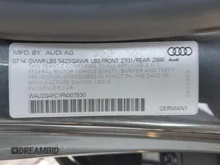 2015 Audi A7 3.0 Prestige with VIN WAU2GAFC1FN007530, listed as a Copart auction lot 43942015 with 83,019 mi miles and Clean Title. Bid and sale history available at carsss.com. Image 12.