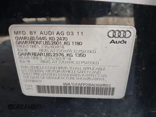 2011 Audi Q5 Premium Plus z VIN WA1LFAFP2BA088692, wystawiony jako IAAI lot #42433808 z przebiegiem 152 146 mil mil oraz . Historia ofert i sprzedaży dostępna na DreamBid. Obrazek 9.