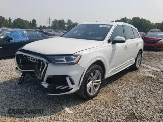 2020 Audi Q7 Premium with VIN WA1AXAF79LD010379, listed as a Copart auction lot 64861994 with 74,167 mi miles and Salvage Title. Bid and sale history available at carsss.com. Image 1.