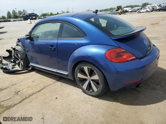 2012 Volkswagen Beetle 2.0T Turbo w/Sun/Sound PZEV with VIN 3VWVA7AT1CM606040, listed as a Copart auction lot 51521384 with 167,108 mi miles and Salvage Title. Bid and sale history available at carsss.com. Image 2.