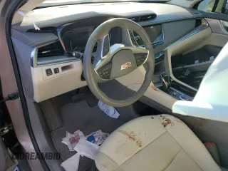 2023 Cadillac XT5 FWD Premium Luxury with VIN 1GYKNCRS6PZ108977, listed as a Copart auction lot 87249294 with 0 mi miles and Salvage Title. Bid and sale history available at carsss.com. Image 8.