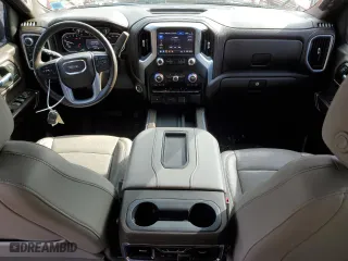 2019 GMC Sierra 1500 SLT with VIN 3GTU9DEL8KG134416, listed as a Copart auction lot 46343595 with 71,659 mi miles and Salvage Title. Bid and sale history available at carsss.com. Image 8.