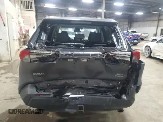 2021 Toyota RAV4 Hybrid LE with VIN 4T3B6RFV8MU009416, listed as a Copart auction lot 45218725 with 132,840 mi miles and Salvage Title. Bid and sale history available at carsss.com. Image 6.