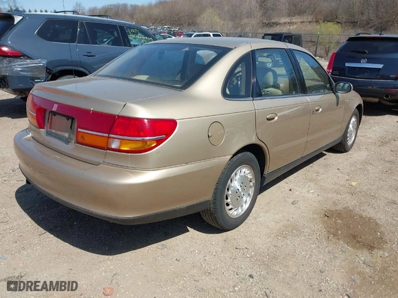 2001 Saturn LS with VIN 1G8JU52F81Y579128, listed as a IAAI auction lot 42028819 with 93,556 mi miles. Bid and sale history available at carsss.com. Image 4.