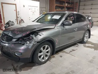2008 Infiniti EX35 Journey with VIN JNKAJ09F38M356048, listed as a IAAI auction lot 41984628 with 125,714 mi miles. Bid and sale history available at carsss.com. Image 2.